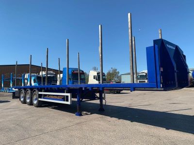 2019 ROBINSON 45FT FLAT ,TIMBERPINS ,TOOL BOX HIGH SPEC 